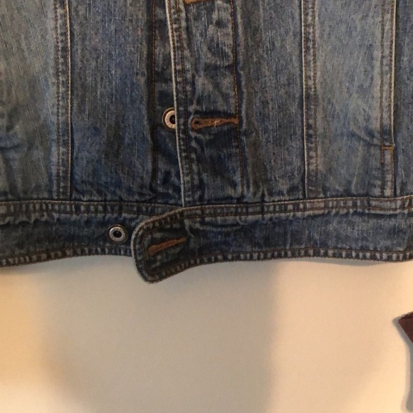 OTB, one tough babe denim jacket, lg - Picture 7 of 8